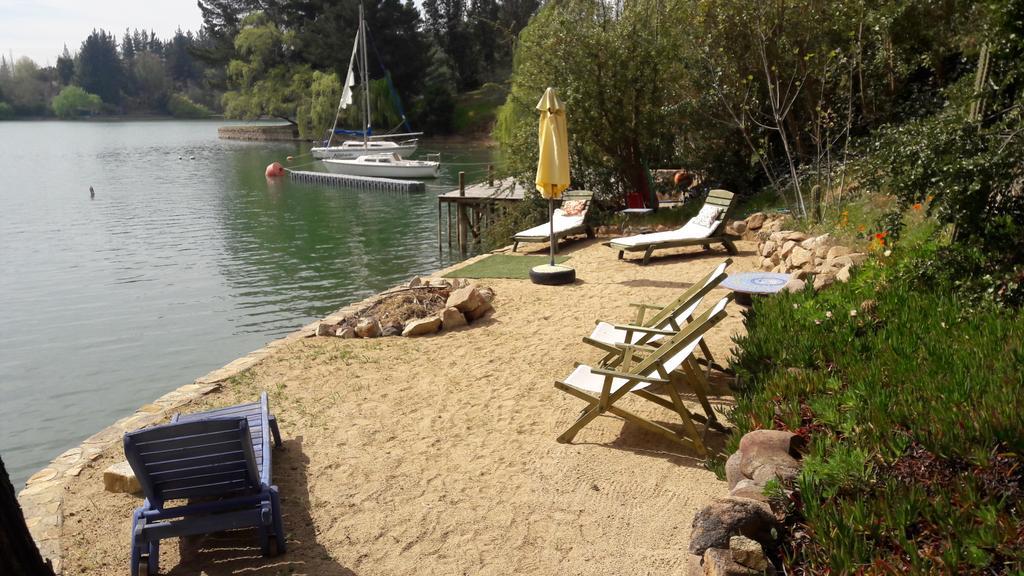 Cabana De Adobe En Lago Rapel Buitenkant foto