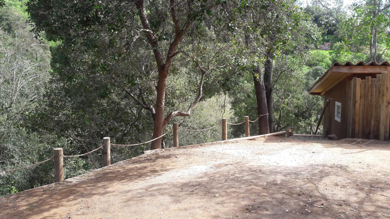 Cabana De Adobe En Lago Rapel Buitenkant foto